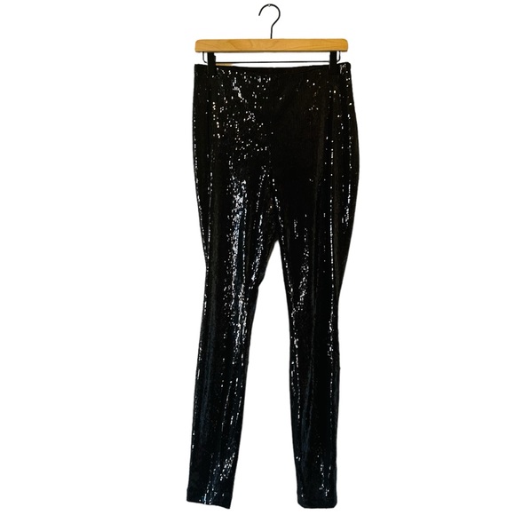 INC | International Concepts | Black Sequin Leggings | Size S - Picture 5 of 10